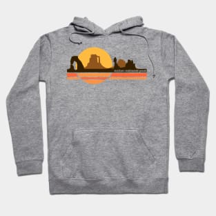 Arches National Park Retro 70s Tourist Souvenir Hoodie